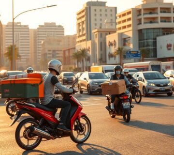 توصيل طلبات في الفجيرة