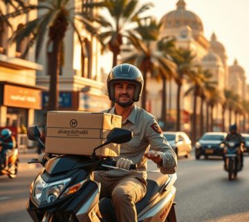 توصيل طلبات داخل الشارقة