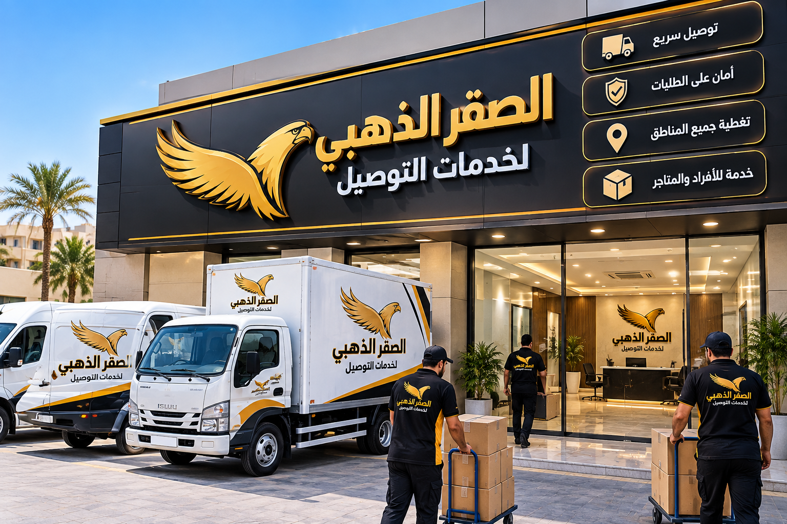 شركة توصيل طلبات