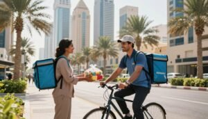 توصيل طلبات سريع في الإمارات
