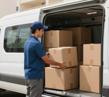 خدمات توصيل أونلاين لنقل الطرود والمشتريات في الإمارات