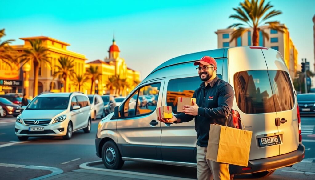 خدمة توصيل الطلبات بسرعة في راس الخيمة