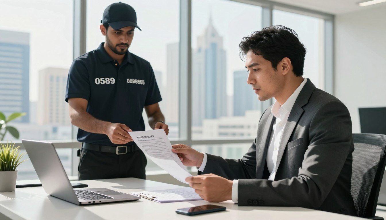 مندوب توصيل الإمارات | 0589668855