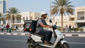 مندوب توصيل الشارقة